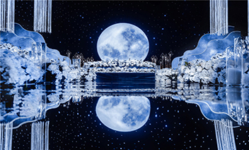 蓝色星空婚礼《夜海星空》